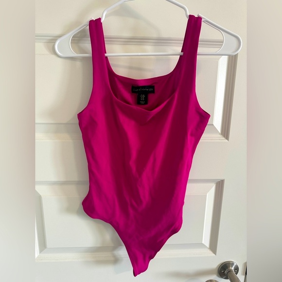 House of Harlow 1960 Tops - House of Harlow 1960 Women’s Fuchsia Tank Top Bodysuit Size Medium